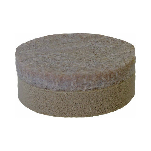 Shepherd Hardware 9915 Round Self Leveling Heavy Duty Felt Gard Pad, 1", 8-Pack
