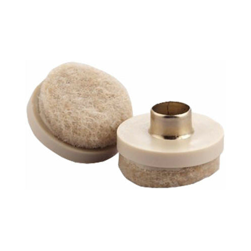 Shepherd Hardware 9933 Round Heavy Duty Nail On Felt Pad, 7/8", 8-Pack