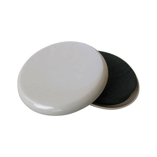 Shepherd Hardware 3955 Round Slide Glide Plus, 3.5", 4-Pack