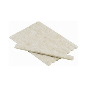 Shepherd Hardware 9954 Self-Adhesive Felt Gard Strip, 1/2" x 6", 9-Pack