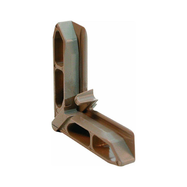 Slide-Co PL-15756 Screen Frame Corner, 3/4" x 7/16", Sandstone Tan, 20-Pack
