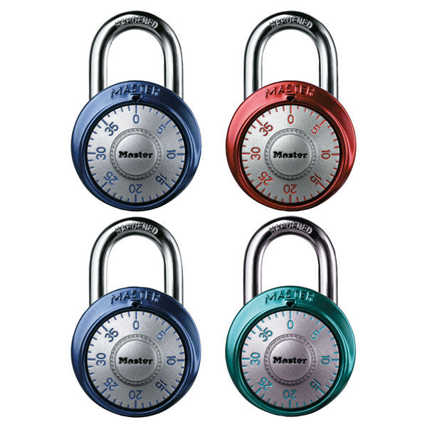 Master Lock 1561DAST Combination Padlock, 1-7/8"