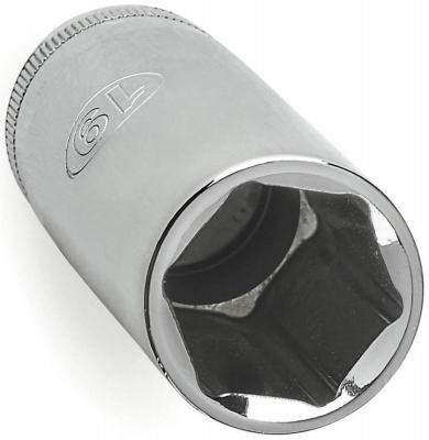 Master Mechanic 36054 12-Point Metal Socket, 20 MM, Steel