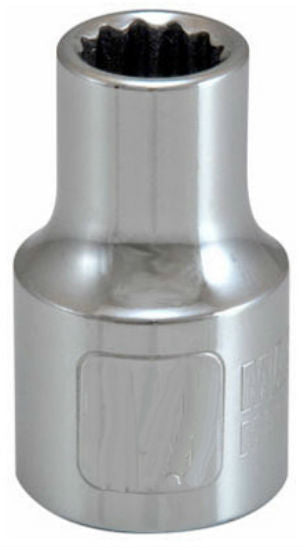 Master Mechanic 36097 12-Point Metric Socket, 10 MM, 1/2" Drive