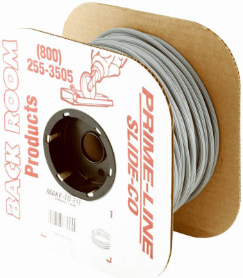Slide-Co P-7682 Screen Retainer Vinyl Spline, Gray, .175" Round, 500'