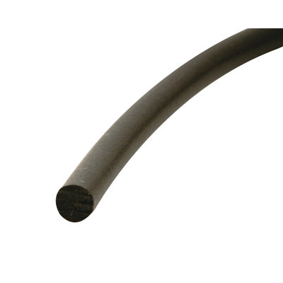 Slide-Co P-8125 Foam Screen Spline, .160" x 500', Black