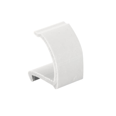 Slide-Co P-7873 Snap In Rigid Vinyl Glass Retainer, 72", White