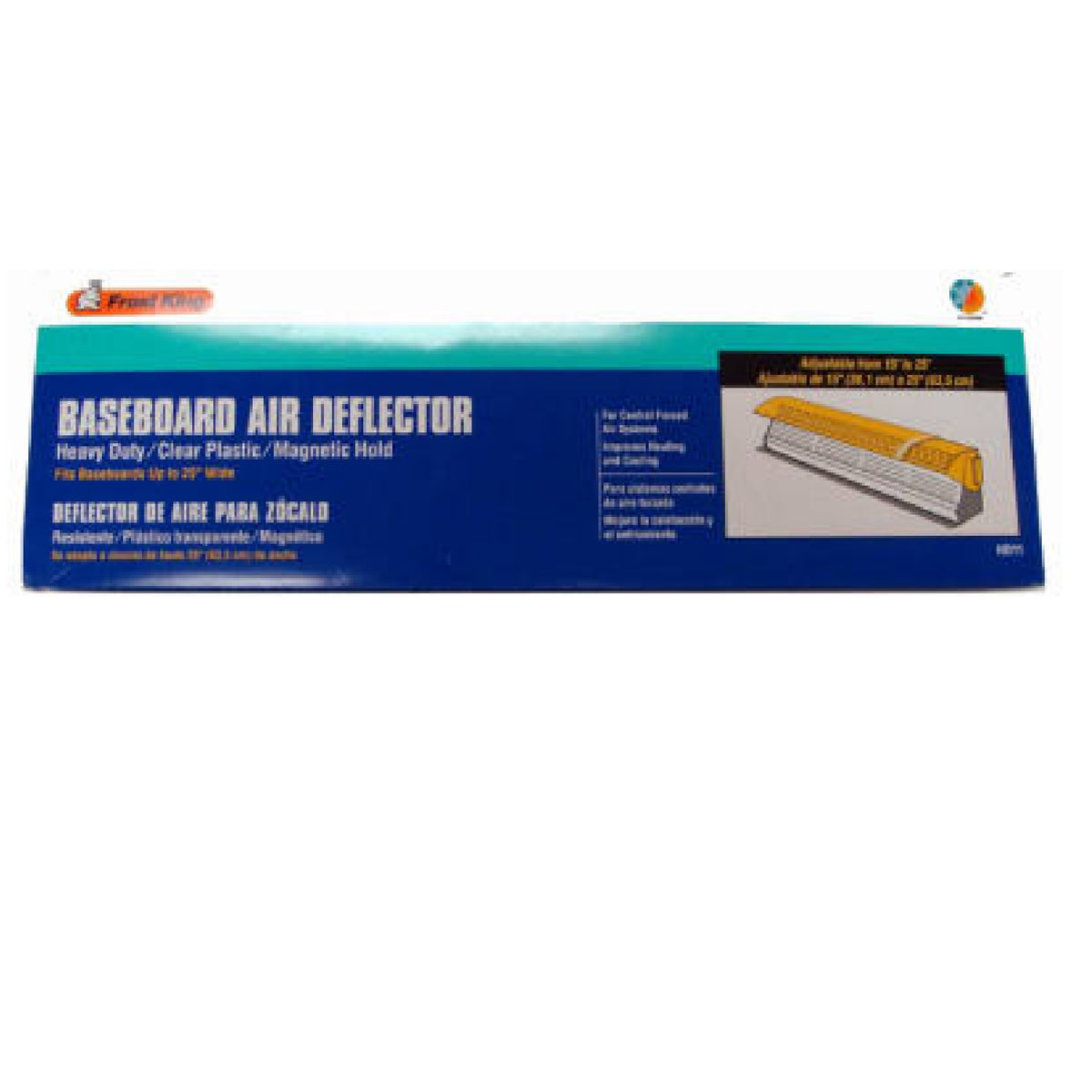 Frost King® HD11 Heat & Air Deflector for Baseboard Register, Expands 15" - 24"