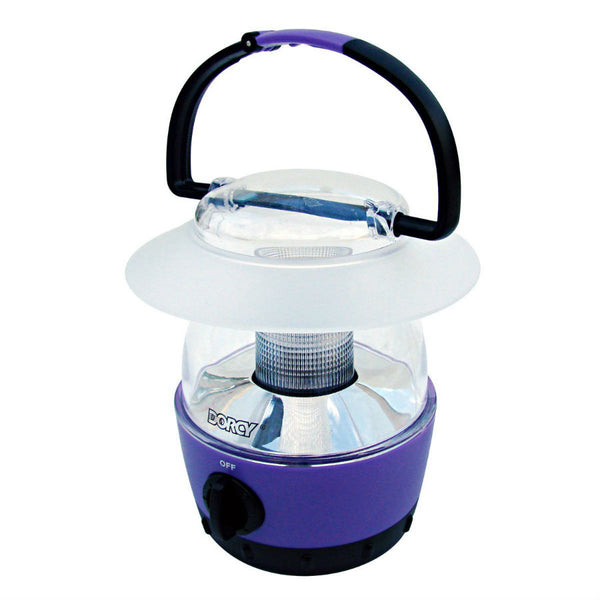Dorcy® 41-1017 Mini 4-LED Lantern with Built-In Hang Hook, Assorted Colors