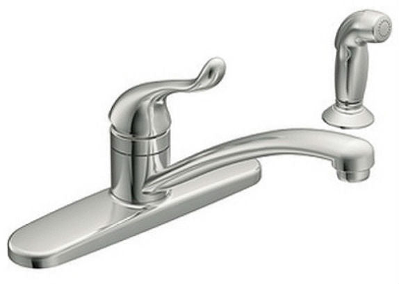 Moen CA87530 Adler™ Touch Control One-Handle Low Arc Kitchen Faucet, Chrome