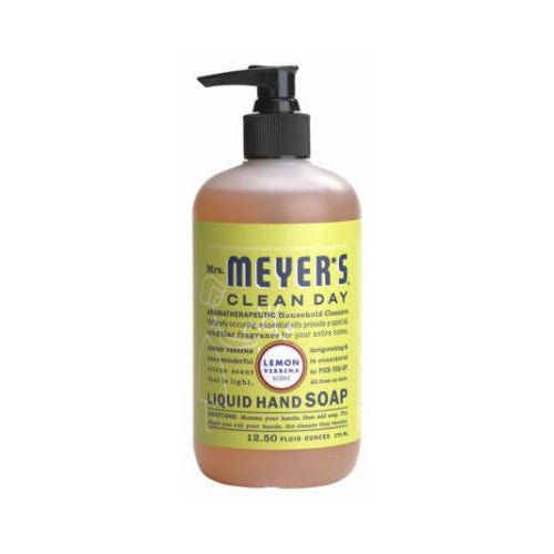 Mrs. Meyers Clean Day 12104 Liquid Hand Soap, 12.5 Oz, Lemon Verbena Scent