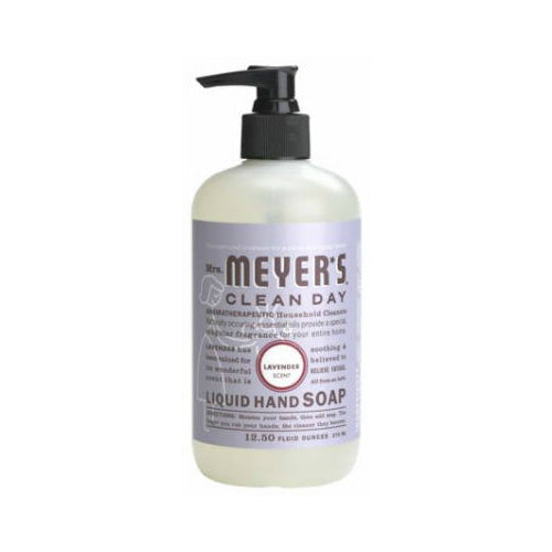 Mrs. Meyers Clean Day 11104 Liquid Hand Soap, 12.5 Oz, Lavender Scent