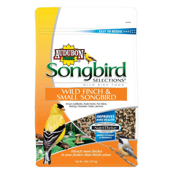 Audubon Park® 11978 Songbird Selections® Wild Finch & Small Songbird Blend, 4 Lb