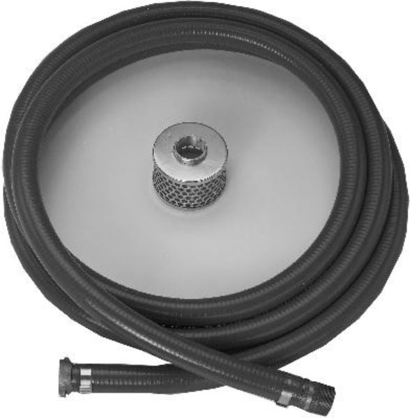 Parts 2O™ FP2735-P2 Gas Engine Reinforced Suction Hose with Strainer, 2" x 15'