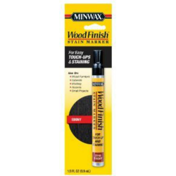 Minwax® 63490 Wood Finish™ Stain Marker, Ebony, 1/3 Oz