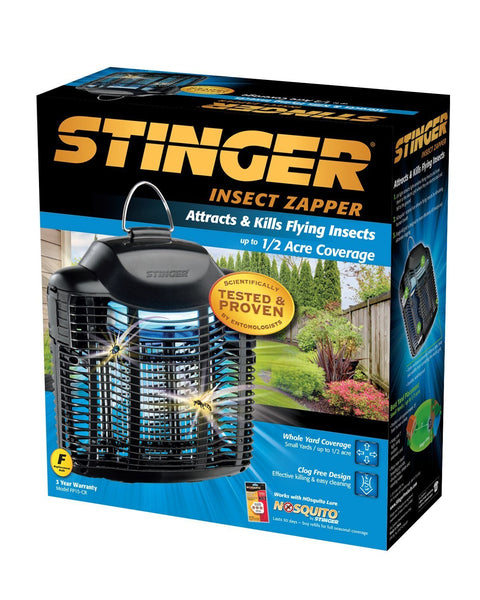 Stinger® FP15CRV1 Flat Panel Insect Zapper, 1/2 Acre Coverage