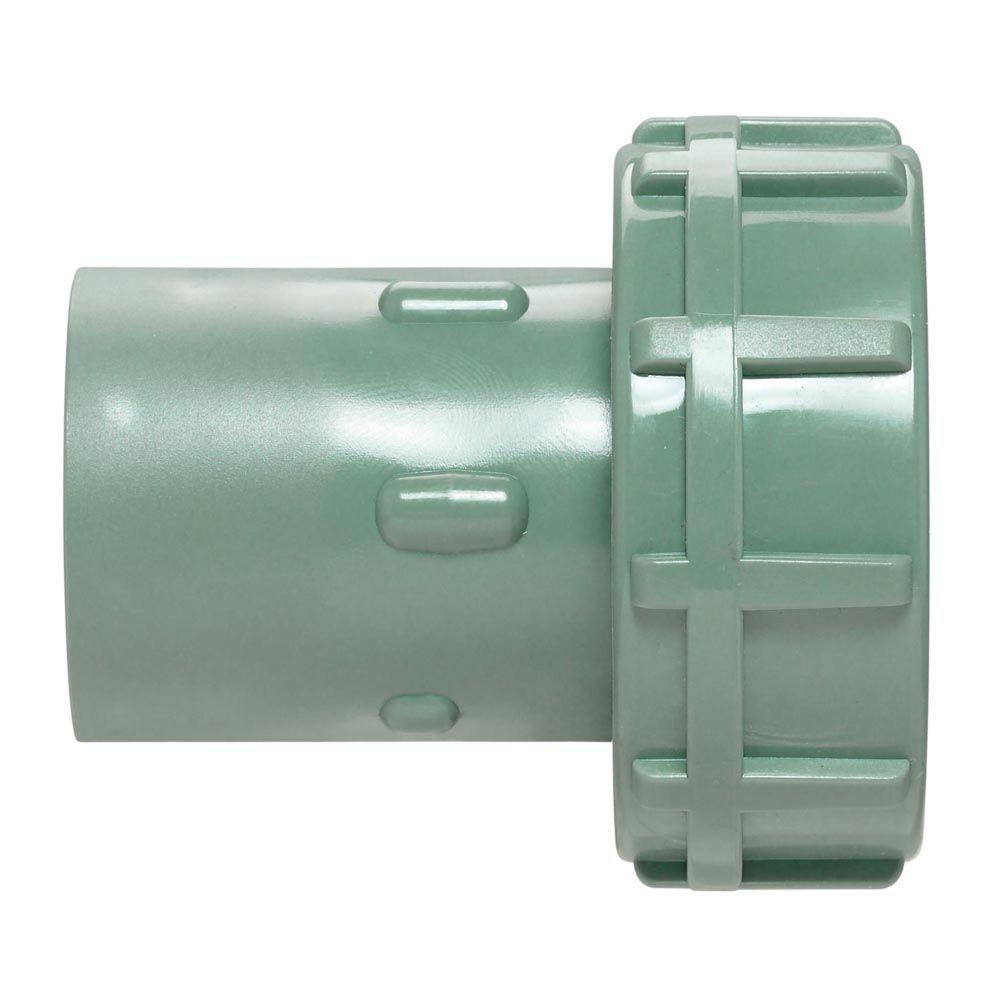 Orbit® 57202 PVC Manifold Slip Swivel Adapter, 1" - 3/4"