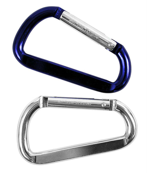 Custom Accessories 17562 Carabineer Oversized Key Ring, 3-1/8", 2-Pack