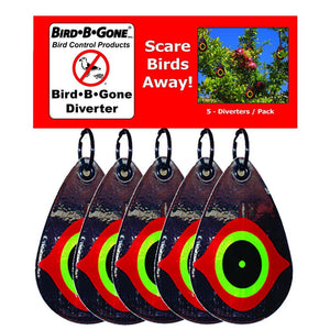 Bird-B-Gone MMSED-5 Scared-Eye Diverters, 5 pk