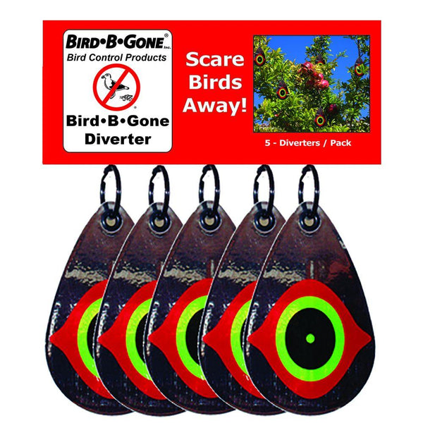 Bird-B-Gone MMSED-5 Scared-Eye Diverters, 5 pk