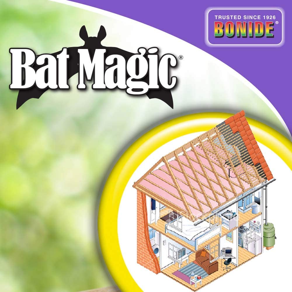 Bonide 876 Bat Magic Bat Repellent, 4-Pack