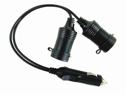 Custom Accessories 18809 Twin Socket Splitter, 12-Volt