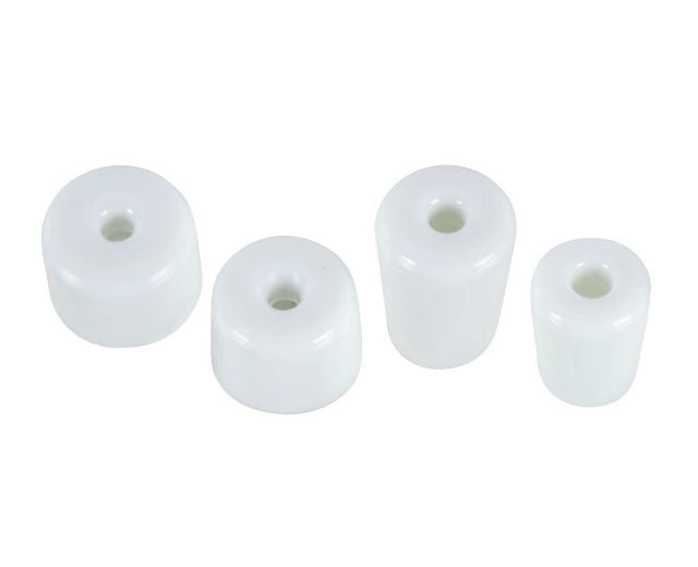 National Hardware® N344-960 Door Stop Tip Kit, White, 8-Pack