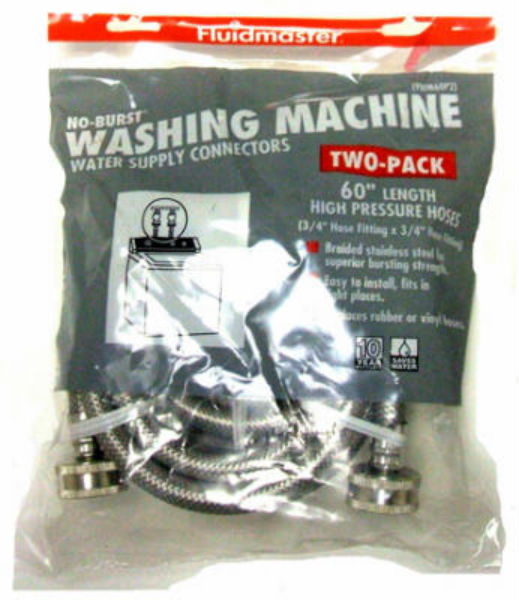 Fluidmaster 9WM60P2 Washing Machine Connector, 60", 2-Pack