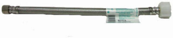 Fluidmaster B1T12 Toilet Connector, 12", Braided Stainless Steel