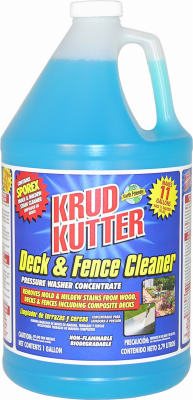 Krud Kutter DF014 Deck & Fence Pressure Washer Concentrate, 1-Gallon