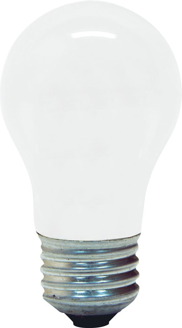 GE Lighting 74038 Intermediate Base A15 Ceiling Fan Bulb 40W, Soft White, 2-Pk