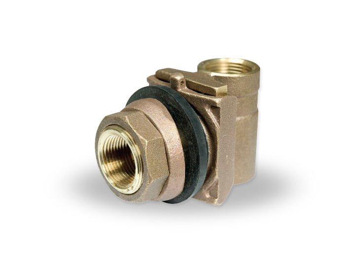 Parts 2O™ A10148LF-P2 Lead-Free Brass Pitless Adapter, 1"
