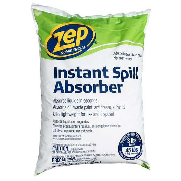 Zep Commercial® ZUABS3 Instant Spill Absorber, 3 Lb