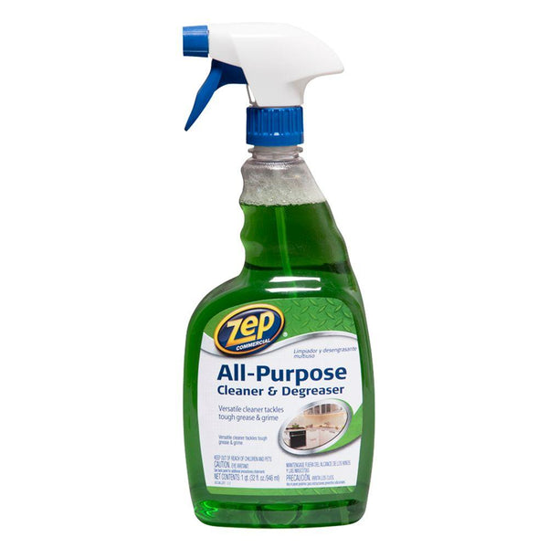 Zep Commercial ZUALL32 All-Purpose Cleaner & Degreaser Spray, 32 Oz
