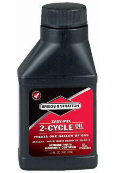 Briggs & Stratton 100107 Premium Ashless 2-Cycle Oil, 3.2 Oz