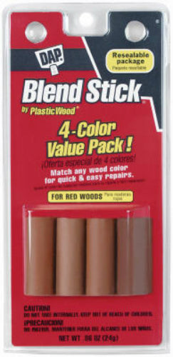 Dap® 04083 Blend Stick® Value Pack, Red Wood, 4-Pack