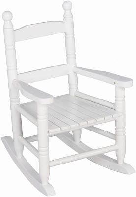 Jack-Post® KN-10W Knollwood Collection Classic Childs Porch Rocker, White Finish
