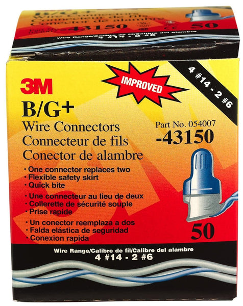 3M™ Performance Plus B/G+ Wire Connector, 50-Pack