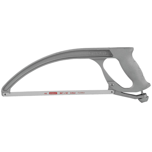 Stanley® 20-001K High Tension-Low Profile Hacksaw, Die-Cast Aluminum 12"