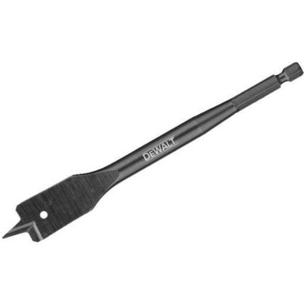 DeWalt® DW1580 Heavy Duty Wood Boring Spade Bit, 7/8" x 6"