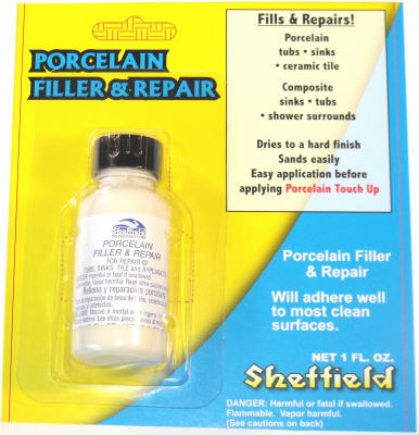 Sheffield Bronze 1454 Porcelain Filler & Repair, 1 Oz