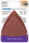 Dremel MM80W Multi-Max Sandpaper 60, 120 & 240 Grit, 18-Pack