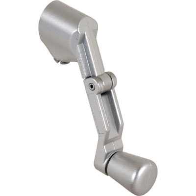 Slide-Co 173541 Universal Casement Folding Crank Handle, Aluminum