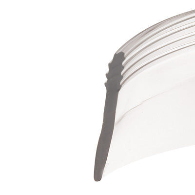 Slide-Co 194239 Heavy Duty Shower Door Bottom Seal, 1-7/16", Clear
