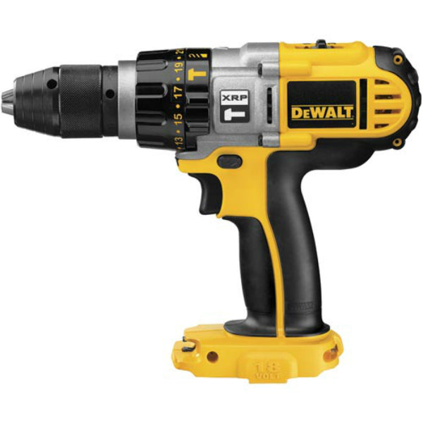 DeWalt® DCD950B Cordless XRP™ 3-Speed Hammerdrill/Drill/Driver, 18V, 1/2