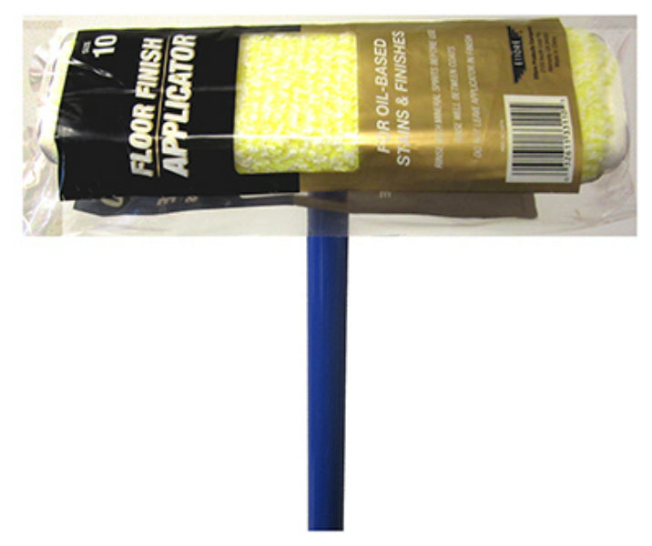 Ettore® 33110 Oil-Based Floor Finish Applicator with 53" Pole Handle, 10"