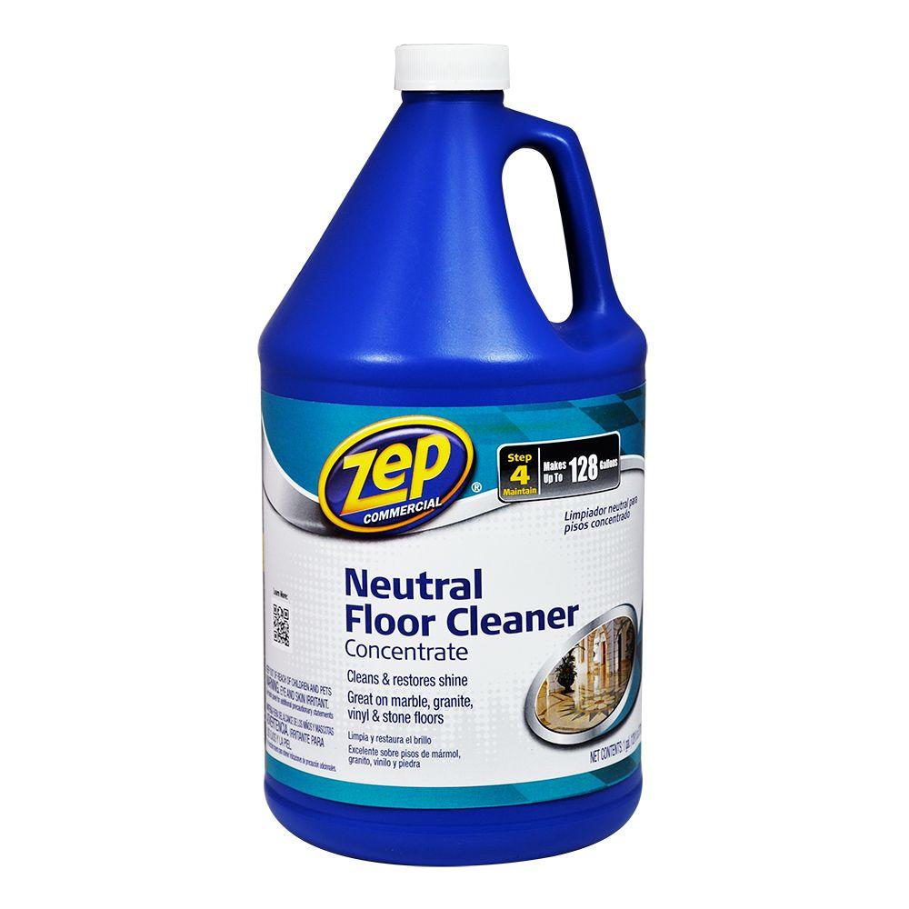 Zep ZUNEUT128 Neutral Floor Cleaner Concentrate, 1-Gallon