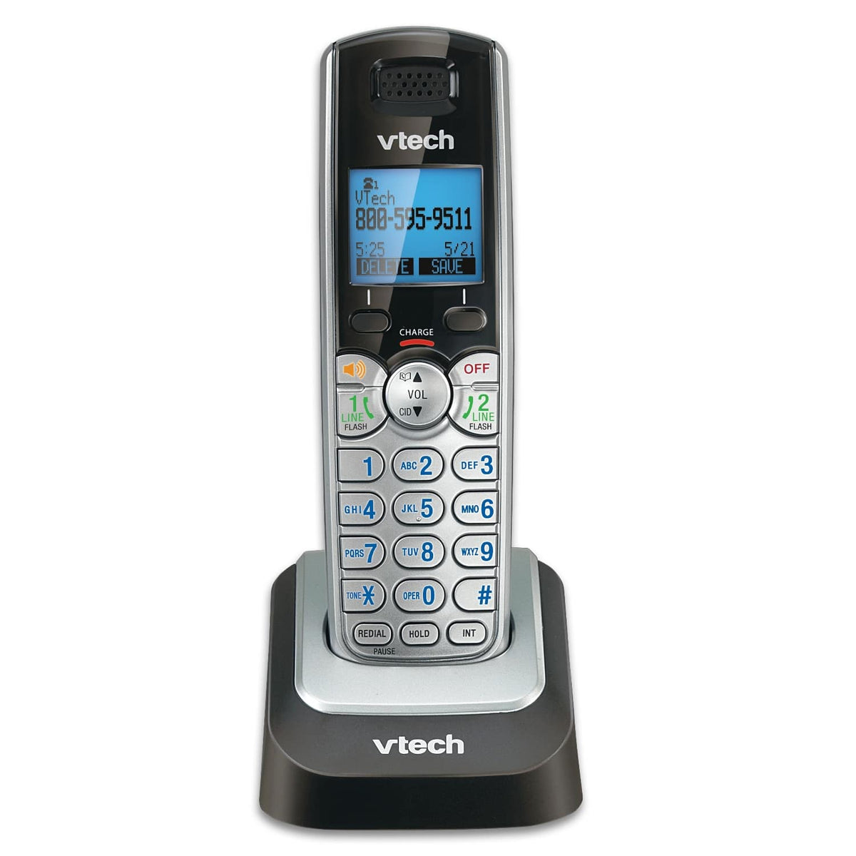 Vtech® DS6101 Two-Line Accessory Handset with Caller ID/Call Waiting