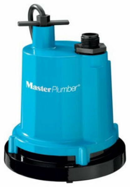 Master Plumber 126981 Classic Geyser® Aluminum Submersible Utility Pump, 1/4 HP