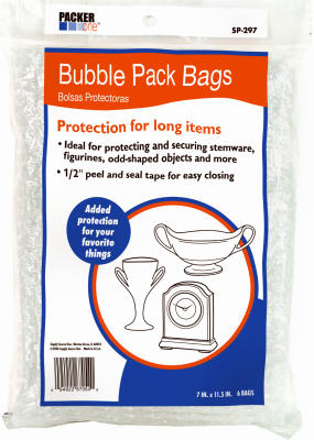 Bubble Pack Bag  7.25" x 11"